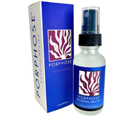 Porphose Eczema Relief Spray 30mL frosted glass bottle with blue retail box